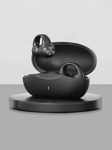 GENAI Écouteurs True sans fil Genai, écouteurs à conduction osseuse à oreille ouverte, écouteurs stéréo portables à oreille ouverte OWS, écouteurs pour l'entraînement étanches IPX 5, transmission stable, endurance longue de 48 heures, écouteurs avec longue veille