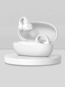 GENAI Écouteurs True sans fil Genai, écouteurs à conduction osseuse à oreille ouverte, écouteurs stéréo portables à oreille ouverte OWS, écouteurs pour l'entraînement étanches IPX 5, transmission stable, endurance longue de 48 heures, écouteurs avec longue veille