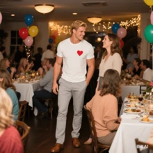 1 Paquete de Camiseta para Hombre Meme Soy Solo un Gato Tranquilo Gato Fresco con Café por Volcano Camiseta para hombre - Blanco - Ver 4