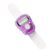 1 套：电子铃声计数器（重置功能、可调节铃声大小）+ 6 种颜色选项铃声计数器（适用于斋月祈祷、活动追踪） - 彩色 - 查看 11