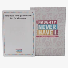 1pc Adult Party Game Cards, Novel Challenge Cards, Easy To Play With Friends, Simple And Fun Interactive Board Game, Best Gift For Family Gatherings And Leisure. Board Game, Card Game, Adult Game. - Multicolor - View 3