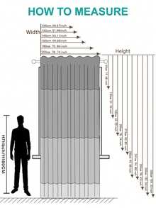 Solid Single Panel Sheer Curtain - White - View 8