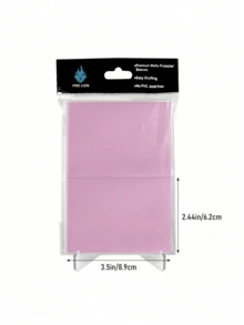 100pcs Penny Card Sleeves For Trading Cards,Top Loaders Card Protection For Baseball Cards, MTG Card Sleeves Fit For ,Football,Magic,Sports Cards(12Colours) - 62X89MM - View 18