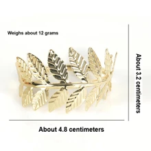 2/6pcs, National Day Of Saudi Arabia Four Seasons Roll Leaf Napkin Ring, Suitable For Wedding Parties, Event Celebrations, Rural Dinners, Outdoor Camping, Birthday Party Table Decoration Napkin Ring, Hotel Opening Cross Leaf Napkin Buckle, Golden Napkin Ring, Simple Leaf Napkin Ring Mouth Cloth Ring