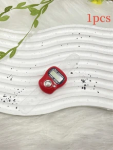 Electronic Finger Tally Counter, Digital Display Counter, Manual Clicker, Digital Handheld Counter For Counting, Used For Knitting, Golf, Fishing, School, Sports Events - 彩色 - 查看 20