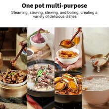 NetHong 7 Litre Home Dual Handle Aluminum Pressure Cooker Kitchen Catering Cookware - Silver - View 6