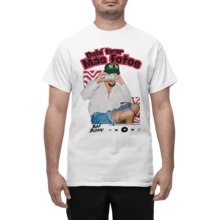 Playera Badbunny DTMF Hombre CNM11 DEBI TIRAR MAS FOTOS BENITO CONEJO MALO - Blanco - Ver 1
