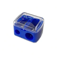 8/4/2pcs Makeup Pencil Sharpener, Lip Liner Pencil Sharpener, Eyebrow Pencil, Eyeliner Pencil Makeup Tool Sharpener, Eyeliner Pencil Sharpener, Double Hole Design, Excellent Material,Big & Small Hole Design, Easy To Use,Portable, Wide Application, Suitable For Beauty Salons, Nail Salons