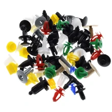 500Pcs Car Trim Body Fastener Rivet Retainer Door Panel Bumper Plastic Clips Kit