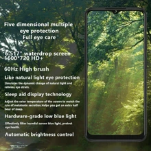 Coolpad هاتف Coolpad COOL CP12، نظام أندرويد 13، شاشة 6.517 بوصة اتش دي بلس، متوفر باللون الأزرق الفاتح والأزرق الداكن والأسود، معالج SC9863A، ذاكرة وصول عشوائي 8 جيجابايت (تضم 4 جيجابايت قابلة للتوسيع) + تخزين 64 جيجابايت أو 8 جيجابايت (تضم 4 جيجابايت قابلة للتوسيع) +128 جيجابايت، كاميرا ثلاثية 13 ميجابكسل، بطارية 4500 ملي أمبير، شريحتي اتصال، شاحن 4G، هاتف ذكي قياسي أوروبي