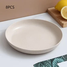 18pcs/Set Dinnerware Set, Ins Style Beige Vertical Stripe & Black Horizontal Stripe Plates, Bowls, Cups Combination, Simple Elegant Healthy Tableware For Home, Dining Room, Kitchen, Picnic, Party, Wedding, Holiday,School Supplies