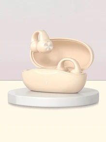GENAI Écouteurs True sans fil Genai, écouteurs à conduction osseuse à oreille ouverte, écouteurs stéréo portables à oreille ouverte OWS, écouteurs pour l'entraînement étanches IPX 5, transmission stable, endurance longue de 48 heures, écouteurs avec longue veille