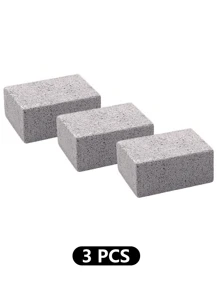 1/3/5PCS Heavy-Duty Grill Brush Set - Multi-Pack BBQ Scrubber For Grill Grates, Rust Removal & Camping Use With Durable Pumice Stone Cleaner Block