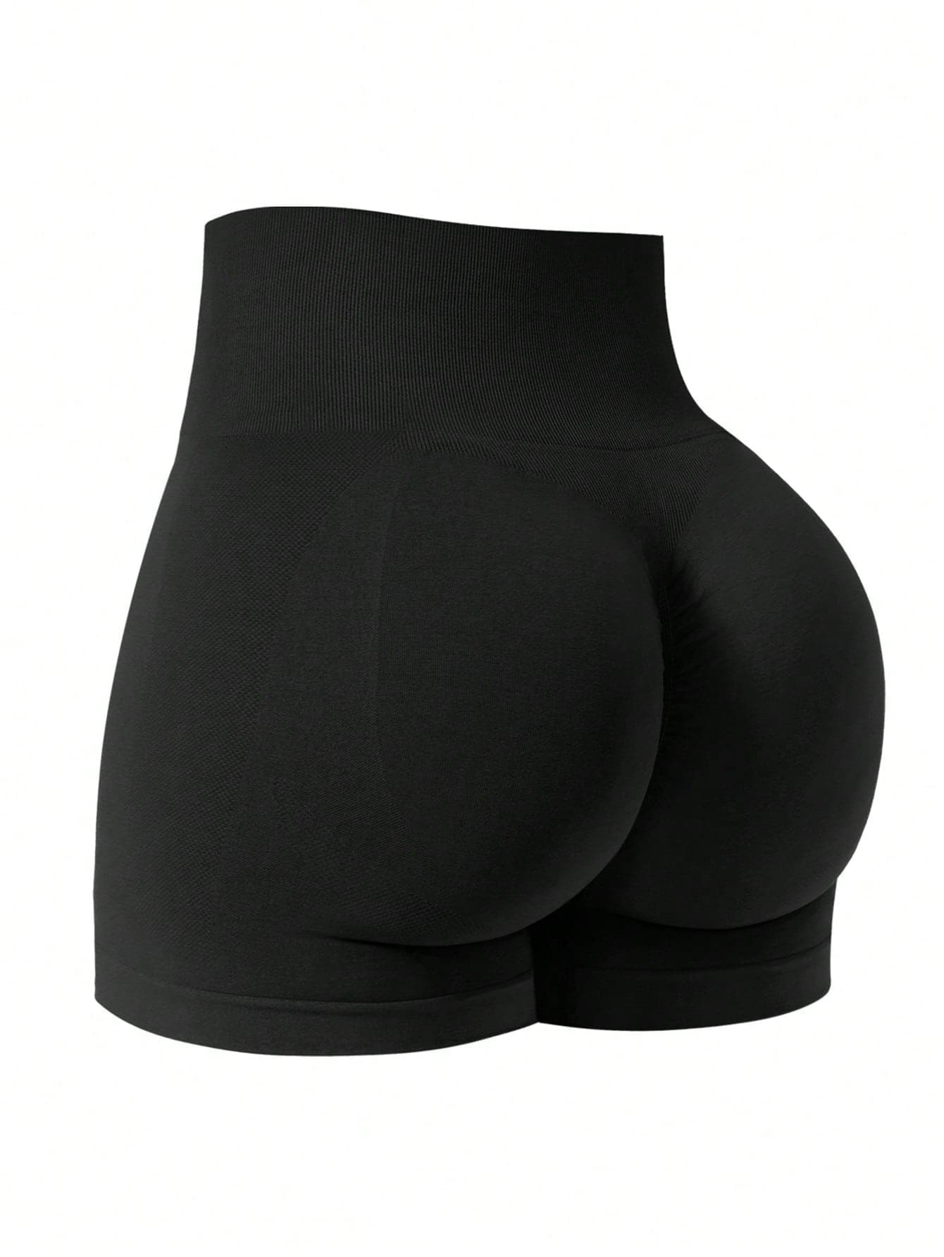 NcmRyu 1 件女式无缝弹力瑜伽健身运动跑步短裤，春夏