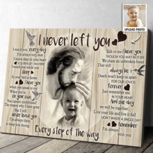 3 Style - Add Loved One To Photo, Memorial Gift For Dad Mom, Loss Of Father Mother, Family Portrait From Photos, Combine Photos, Artwork Wall Painting For Gift, Keepsake, Bathroom, Bedroom, Office, - As Shown - View 13