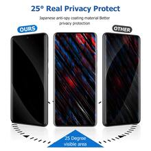 [2+2 Packs] Galaxy S22 Ultra Privacy Screen Protector And Camera Lens Protector, [28°Anti-Spy] [Fingerprint Unlock] Anti-Spy Tempered Glass Film Bubble Free Case Friendly For S22 Ultra Screen Protection Essentials, Applicable To Daily Shield, Office, Home Phone Screen Protector Phone Accessories Waterproof Shockproof Anti-Fall Anti-Fall Scratch Resistant Anti-Fingerprint Full Cover - Galaxy S22 Ultra Privacy Tempered Glass Screen Protector - View 2