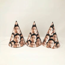 Custom Adult Party Hats,Birthday Party Hats,Bachelorette Party Hats,Personalized Party Cap,20th 30th 40th 50th 60th 70th Birthday Decor,21st Birthday Party Hat | Hats For Parties | Birthday Party Hat,Personalized Photo Face Party Hats, Birthday Party Decorations, Paper Party Supplies Custom Photos Caps For Men Women,Warm Ambience, Autumn Home Refresh, Xmas Decoration