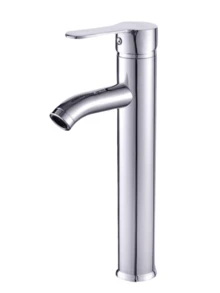 1 Pc Bathroom Faucet Black&Gold & Chrome 1 Hole Bathroom Sink Faucet With Single Handle,Basin Mixer Tap Single Lever Cloakroom Bathroom Sink Tap Circular Tall Body Wash Basin Hot And Cold Faucet Modern Countertop Basin Bathroom Faucetfor RV Bathroom Lavatory Sink - Multicolor - View 14