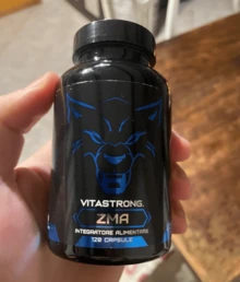 Vitastrong ZMA High Dose Supplement – Zinc, Magnesium Citrate And Vitamin B6, 120 Capsules For Energy Metabolism And Reduction Of Tiredness And Fatigue - Others - View 2