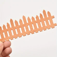 1pc Fence Belongs To The DIY Carbon Steel Knife Mold For Paper Cutting, Embossing, Etching, And Cutting.