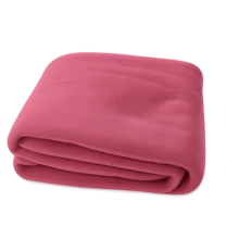 Blanket Duvet Quilt And Blanket Double Queen Size Double Sided Blanket And Sherpa Sheepskin - 粉紅色毯子 - 查看 2