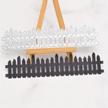 1pc Fence Belongs To The DIY Carbon Steel Knife Mold For Paper Cutting, Embossing, Etching, And Cutting.