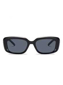 1 Stück Sternhimmel Meteor Muster Quadratische Modische High-End Mode Brille Preppy Stil Für Die Rückkehr zur Schule Quadratisch Form Stern Dekor
