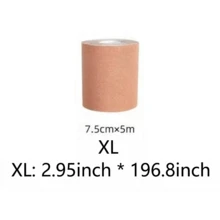 1 卷胸部胶带，使用身体胶带和花瓣露背乳头贴套装提升和紧致您的乳房 - 透气乳房提升胶带，适合 A-E 杯大乳房！ - 彩色 - 查看 12