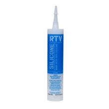 White Lightning WL099110C All Purpose RTV Silicone Sealant Clear 10 Fl. Oz. - as pic - View 2