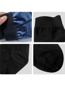 1pair, Foot Protection And Sweating Gloves Made Of PU For Sports And Sweating, Suitable For Use In Saunas, Sports And Fitness, With A Heat Accumulating Coating For Sweating, Suitable For Home Use Gym Gym Accessories - Multicolor - View 6