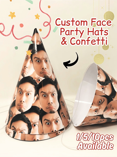 Custom Adult Party Hats,Birthday Party Hats,Bachelorette Party Hats,Personalized Party Cap,20th 30th 40th 50th 60th 70th Birthday Decor,21st Birthday Party Hat | Hats For Parties | Birthday Party Hat,Personalized Photo Face Party Hats, Birthday Party Decorations, Paper Party Supplies Custom Photos Caps For Men Women,Warm Ambience, Autumn Home Refresh, Xmas Decoration,Home Harmony