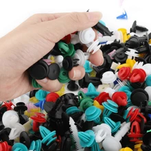 500Pcs Car Trim Body Fastener Rivet Retainer Door Panel Bumper Plastic Clips Kit