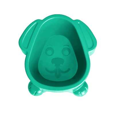 Comedouro ou Bebedouro Elevado Alto para Cachorro 300ml