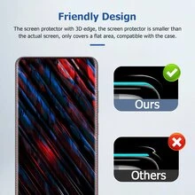 [2+2 Packs] Galaxy S22 Ultra Privacy Screen Protector And Camera Lens Protector, [28°Anti-Spy] [Fingerprint Unlock] Anti-Spy Tempered Glass Film Bubble Free Case Friendly For S22 Ultra Screen Protection Essentials, Applicable To Daily Shield, Office, Home Phone Screen Protector Phone Accessories Waterproof Shockproof Anti-Fall Anti-Fall Scratch Resistant Anti-Fingerprint Full Cover - Galaxy S22 Ultra Privacy Tempered Glass Screen Protector - View 4