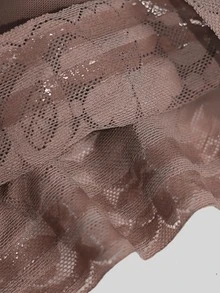 1件哥伦比亚高腰塑形短裤，女士收腹塑身裤，提臀瘦腿，带拉链，全身压缩塑形，适合各种场合 - 鏽棕色 - 查看 8