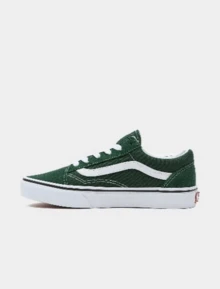 Vans JN Old Skool 黑/白 - 綠/白 - 查看 2