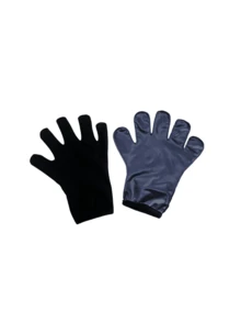 1pair, Foot Protection And Sweating Gloves Made Of PU For Sports And Sweating, Suitable For Use In Saunas, Sports And Fitness, With A Heat Accumulating Coating For Sweating, Suitable For Home Use Gym Gym Accessories - Multicolor - View 4