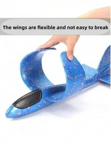 1 件 24 厘米泡沫飞机玩具，户外飞行玩具，手抛玩具，生日礼物 - 彩色 - 查看 2