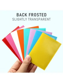 100pcs Penny Card Sleeves For Trading Cards,Top Loaders Card Protection For Baseball Cards, MTG Card Sleeves Fit For ,Football,Magic,Sports Cards(12Colours) - 62X89MM - View 6