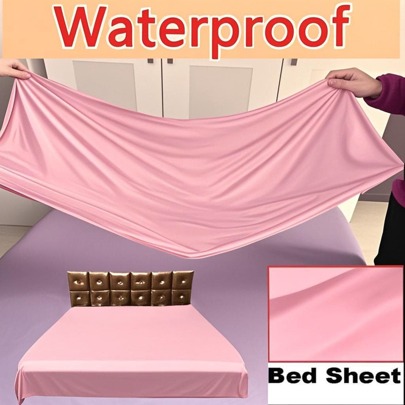 Adult Waterproof Game Vinyl Mattress Cover Plastic Full Queen King Bed PVC Bedding Sheet Prevent Old People Or Children Wetting The Bed Urinary Cushion Oil-Proof Adult Flat Sheet Play Cover Plastic