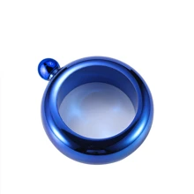 1pc Bracelet Wine Bottle Hidden Portable Wine Bottle, 3.5 Oz/100ml Stainless Steel Bangle Bottle For Wedding, Bridesmaid, Birthday, Bridal Shower, St, Patrick Party Gift, Ladies Wrist Jewelry Camping Bar Equipment