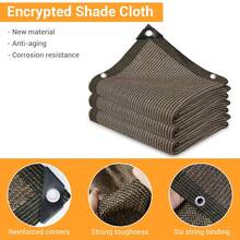 Sun Shade Cloth Privacy Screen With Grommets Balcony Fence Patio Garden Pergola, Pergola Cover Canopy Sun Shelter - 棕色 - 查看 7