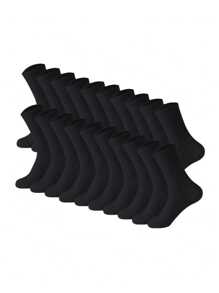 5 Pairs/10 Pairs/20 Pairs Couple Casual Sports Socks, Suitable For Daily Life And Outdoor Wear