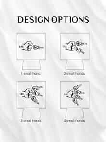 Personalized Leather Fist Bump Beer/Cocktail Bottle Cooler, Father's Day Gift, Family Name, Kids' Names, Groomsman Gift, Family Gift, Dad's Birthday Gift, Personalized Gift For Dad, Grandpa (No Bottle Included) - Multicolor - View 7