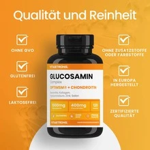 Vitastrong Glucosamine Chondroitin With MSM, Glucosamine Complex MSM Supplement, Bones, Joints, Cartilage, Premium Quality - Others - View 7