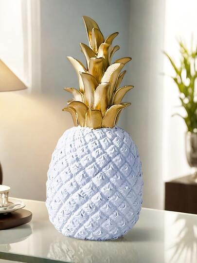 1 buc. Statuete nordice cu fructe artificiale, decorațiuni creative de masă în formă de fruct, potrivite pentru decorul casei, decorul dormitorului, biroul și studenții, depozitare, decorul nunții, decorul casei, organizator de bijuterii, decorațiuni pentru petreceri, cel mai bun cadou