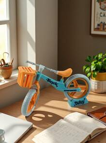 [دراجة هوائية متحركة غير مكتملة للديكور DIY] ديكور انزلاقي ميكانيكي إبداعي، نموذج دراجة صغيرة كتحفة، هدية للدراجات الخارجية ، هدية عيد ميلاد للجنسين، اللون يتم الشحن بشكل عشوائي