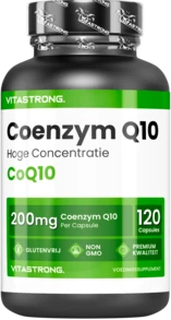 Vitastrong Coenzyme Q10 200 Mg High Dosage – 120 Premium Quality Capsules, 1 Per Day For 4 Months, Gluten And GMO Free, Made In Italy - Others - View 1