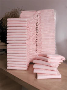 100 片超大加厚宠物训练垫，高品质宠物便盆垫，防漏速干狗尿垫，防臭易清洁宠物尿垫，如厕训练，超强吸水，多种尺寸 - 适合所有宠物，宠物配件