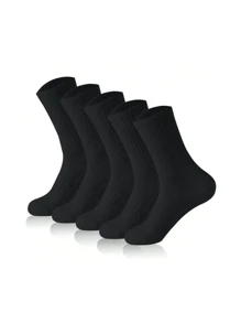 5 Pairs/10 Pairs/20 Pairs Couple Casual Sports Socks, Suitable For Daily Life And Outdoor Wear